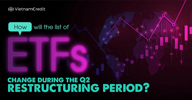 How will the list of ETFs change during the Q2 restructuring period?