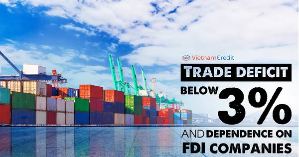 Trade deficit below 3% and dependence on FDI companies