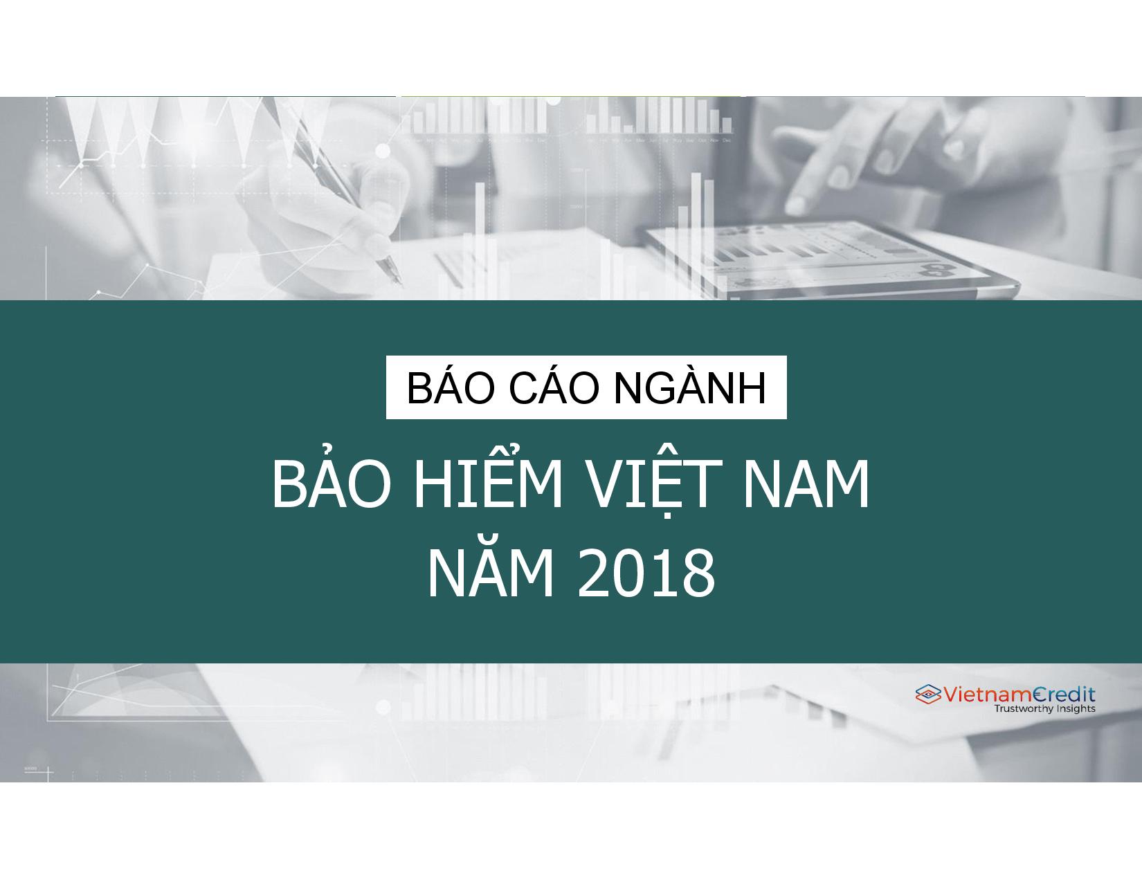 Báo cáo ngành Bảo hiểm Việt Nam 2018