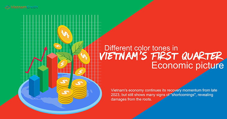 Different color tones in Vietnam’s first quarter economic picture