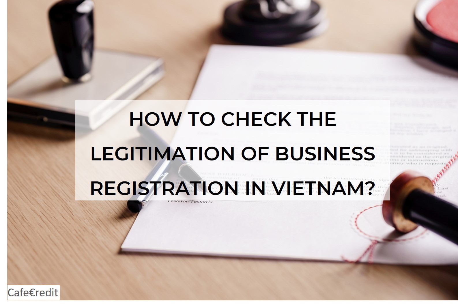 How To Check The Legitimation Of Business Registration In Vietnam?
