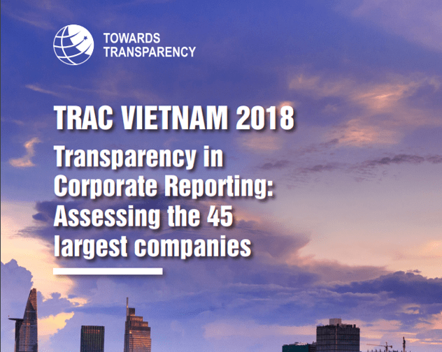 TRAC 2018: 17/18 companies do not report about country-tocountry financial data