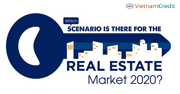 Which scenario is there for the real estate market 2020?