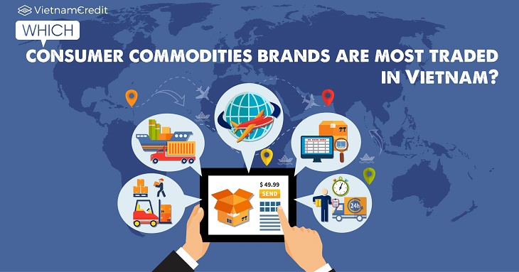 Which consumer commodities brands are most traded in Vietnam?