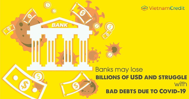 Banks may lose billions of USD and struggle with bad debts due to Covid-19