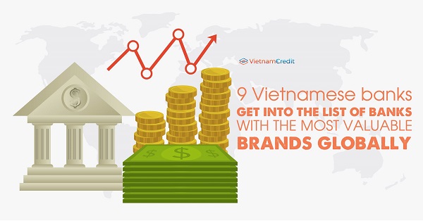 9 Vietnamese banks get into the list of banks with the most valuable brands globally