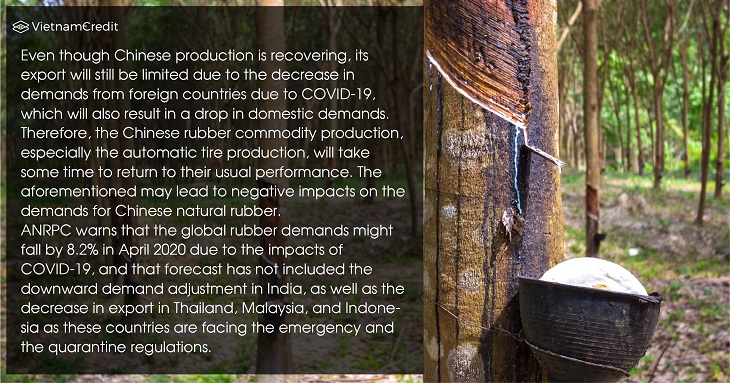 The alarmingly low global rubber price due to COVID-19