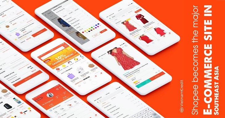 Shopee becomes the major E-commerce site in Southeast Asia