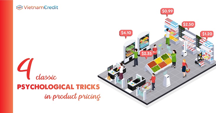 4 classic psychological tricks in product pricing