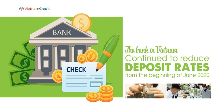 The bank in Vietnam continued to reduce deposit rates from the beginning of June 2020