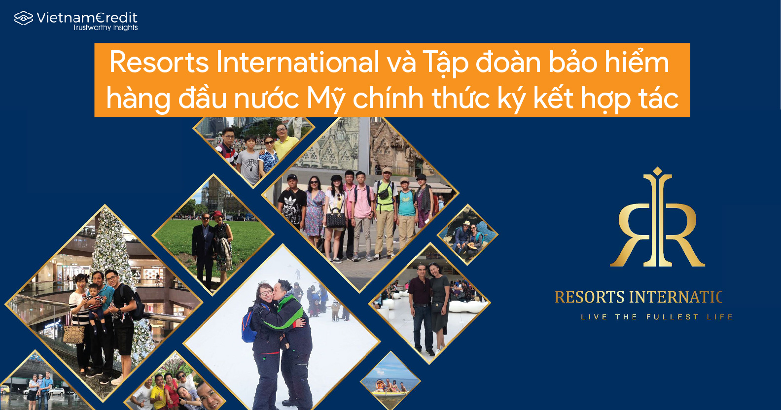 Resorts International và tập đoàn bảo hiểm hàng đầu nước Mỹ chính thức ký kết hợp tác