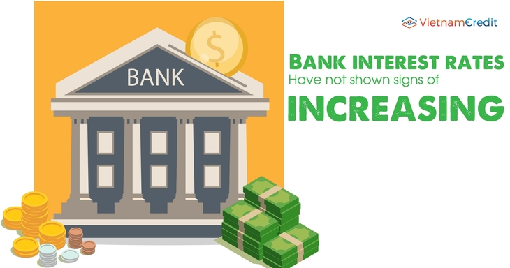 Bank interest rates have not shown signs of increasing