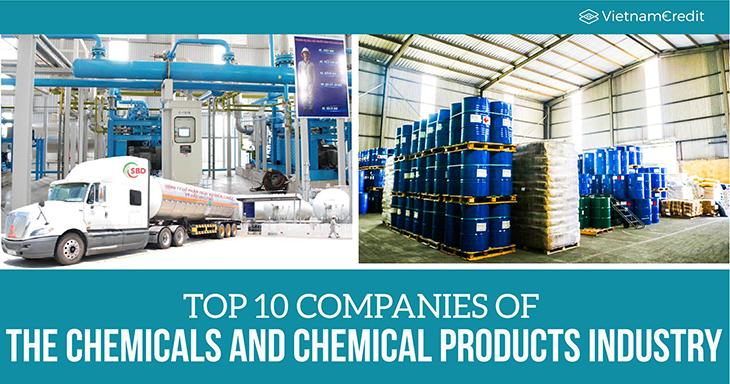 TOP 10 COMPANIES OF THE CHEMICALS AND CHEMICAL PRODUCTS INDUSTRY