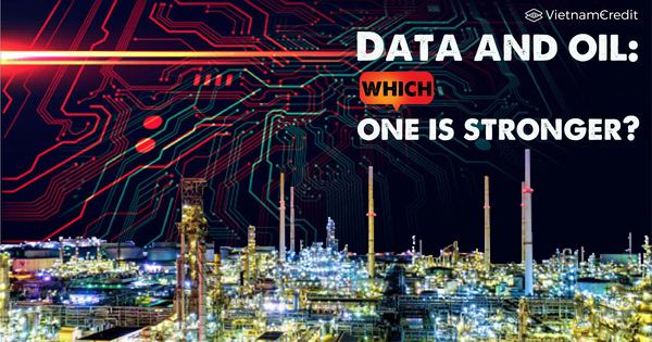 Data and oil: which one is stronger?