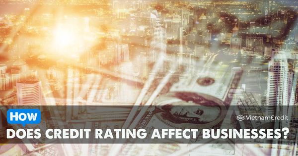 How does credit rating affect businesses?