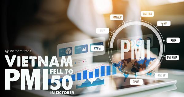 Vietnam PMI fell to 50 in October